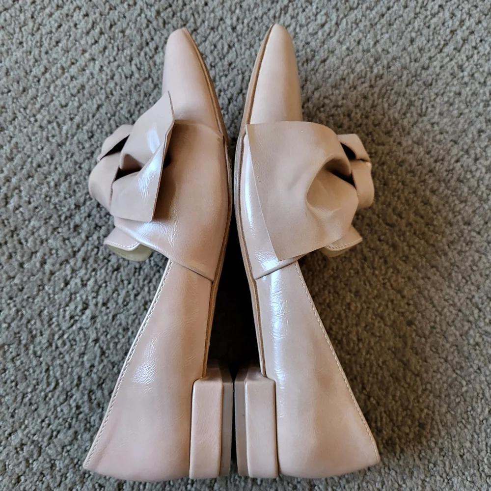 Zara Basic Flats with Oversized Bow - Picture 5 of 6